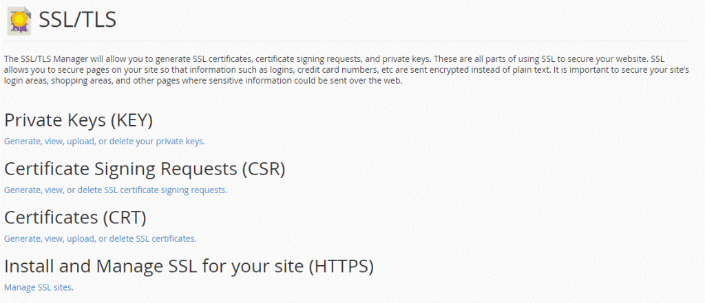 whm install ssl certificate for hostname